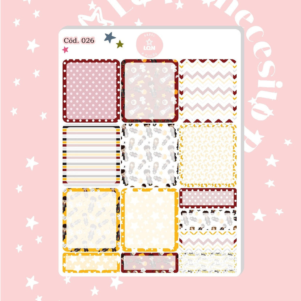 Sticker box Harry Potter 026