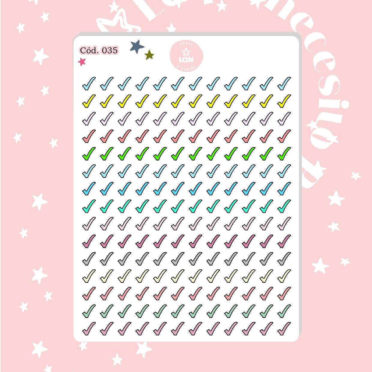 Sticker check 035