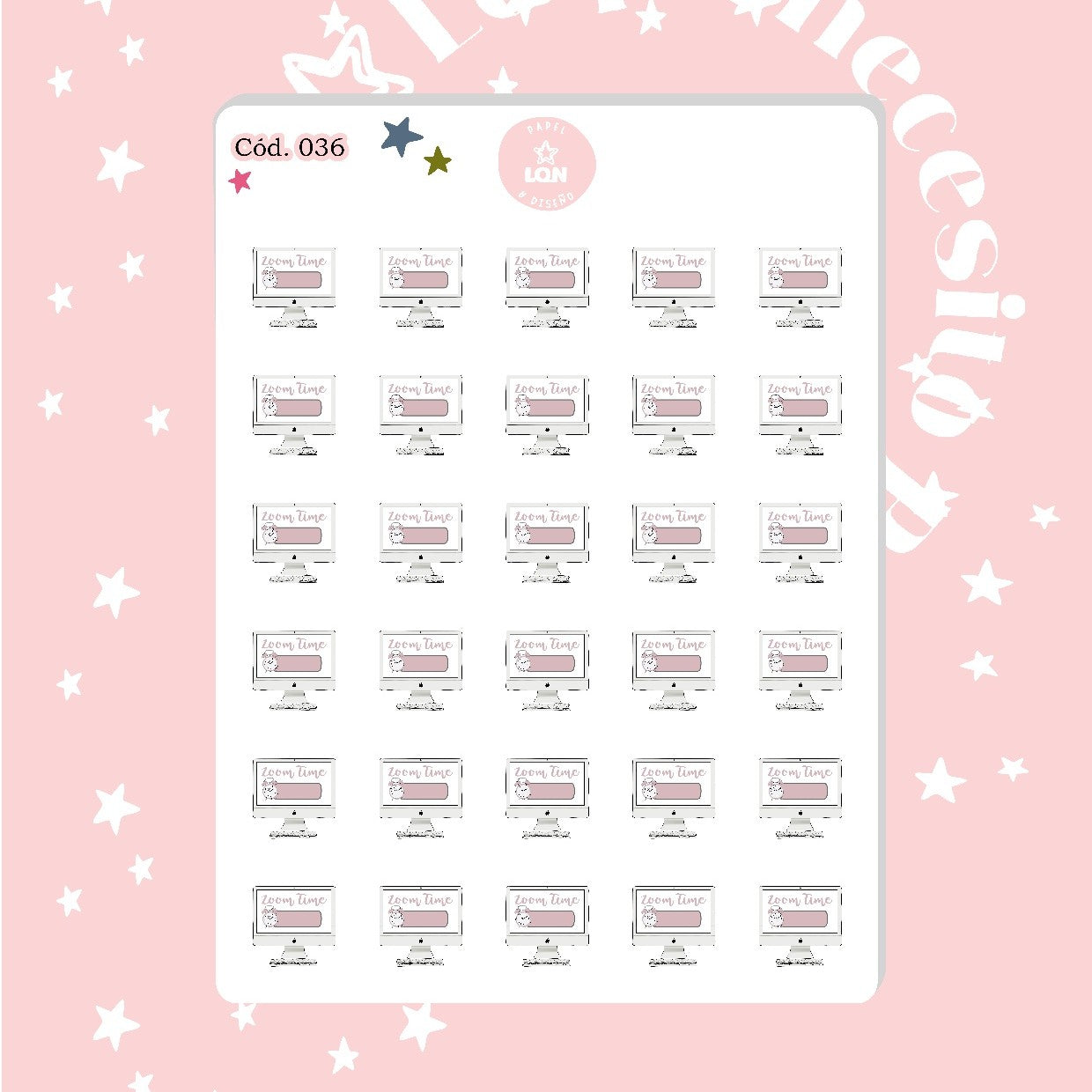 Sticker zoom 036