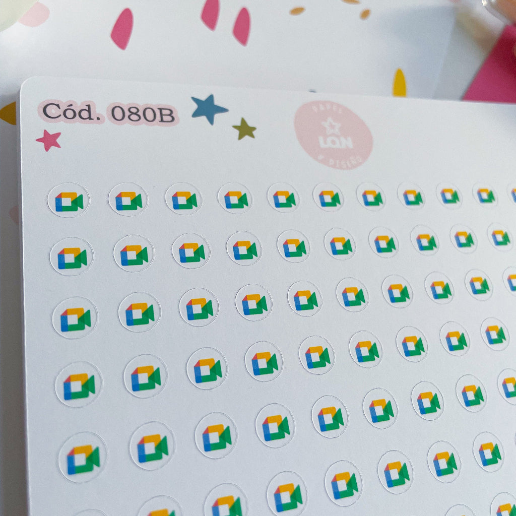 Sticker Google Meet 080