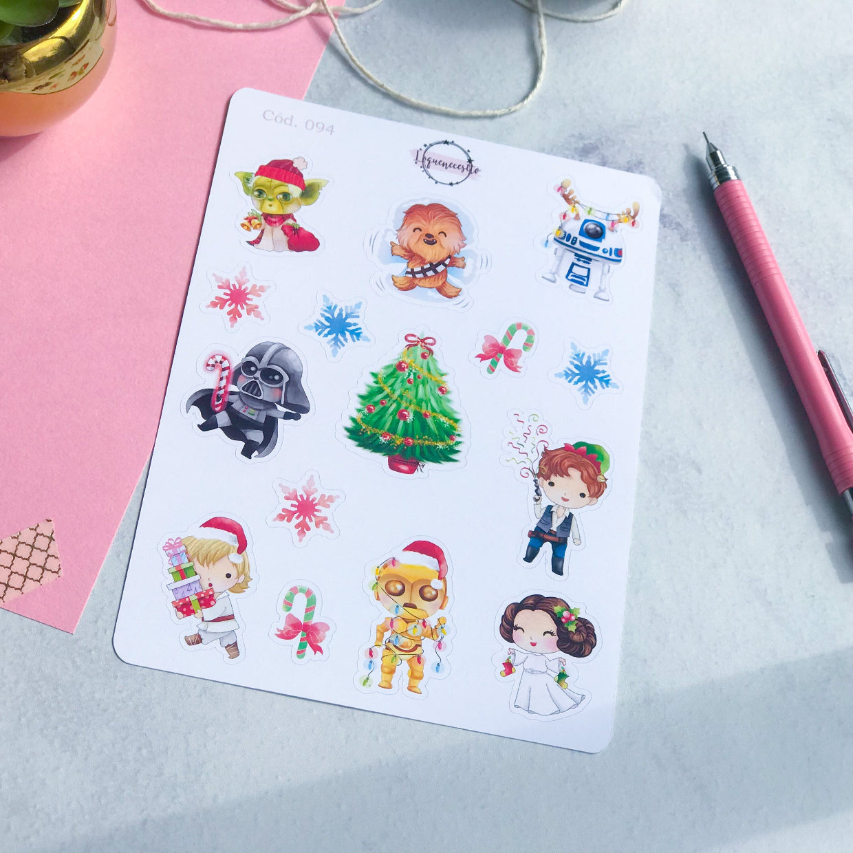 Sticker navidad 094