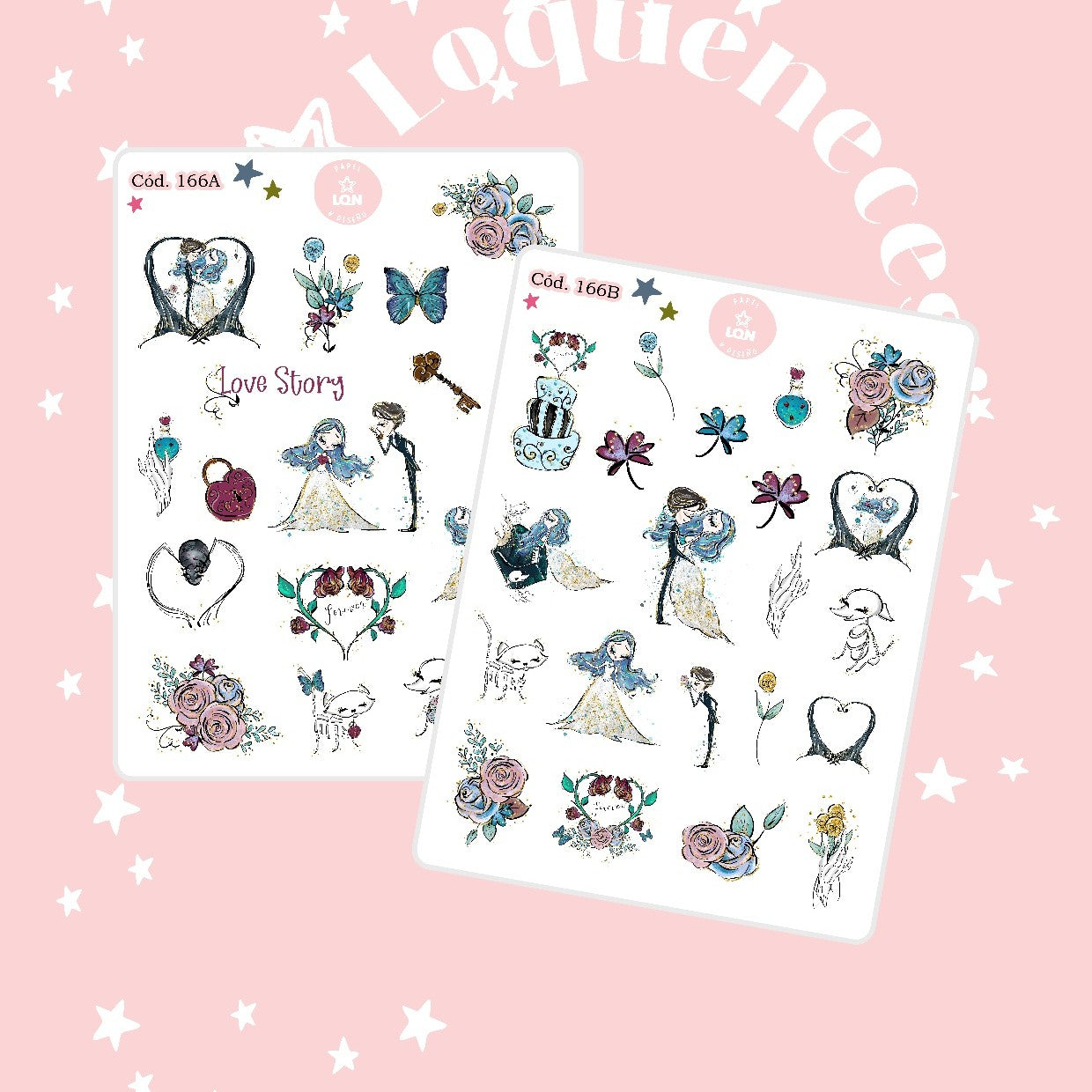 Sticker San Valentin 166