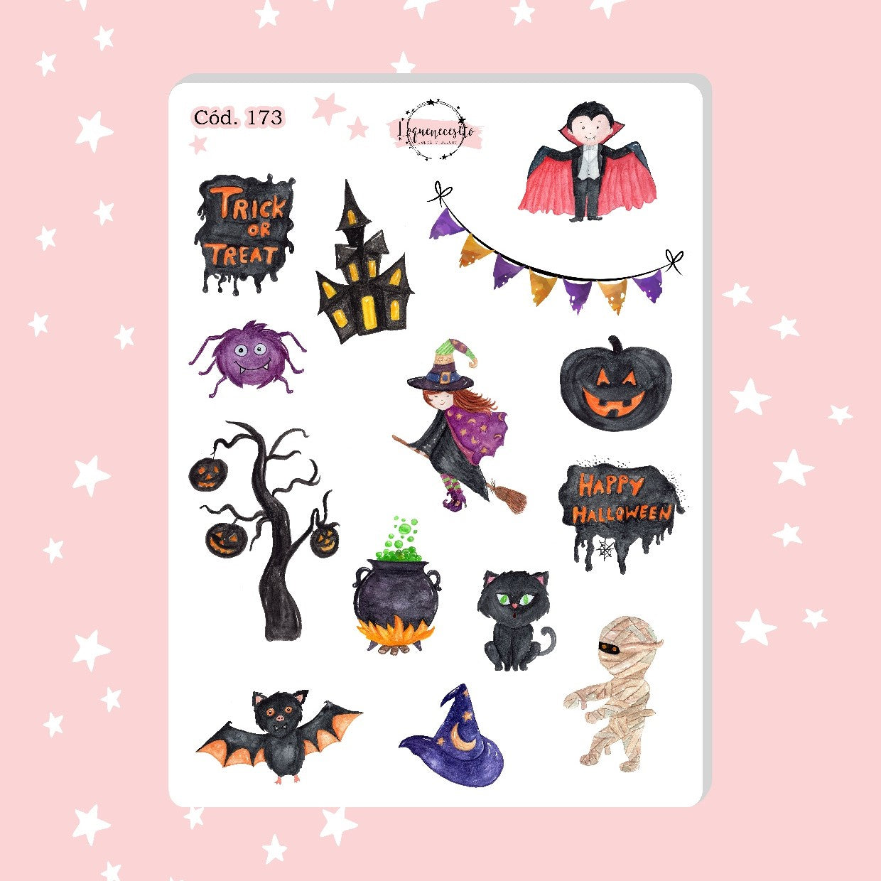 Stickers Halloween 173