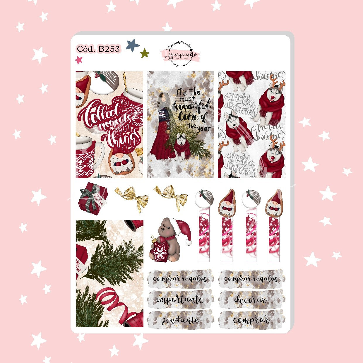 Sticker navidad 253
