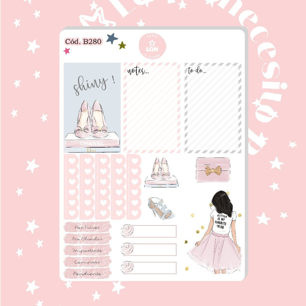 Sticker planner addict 280