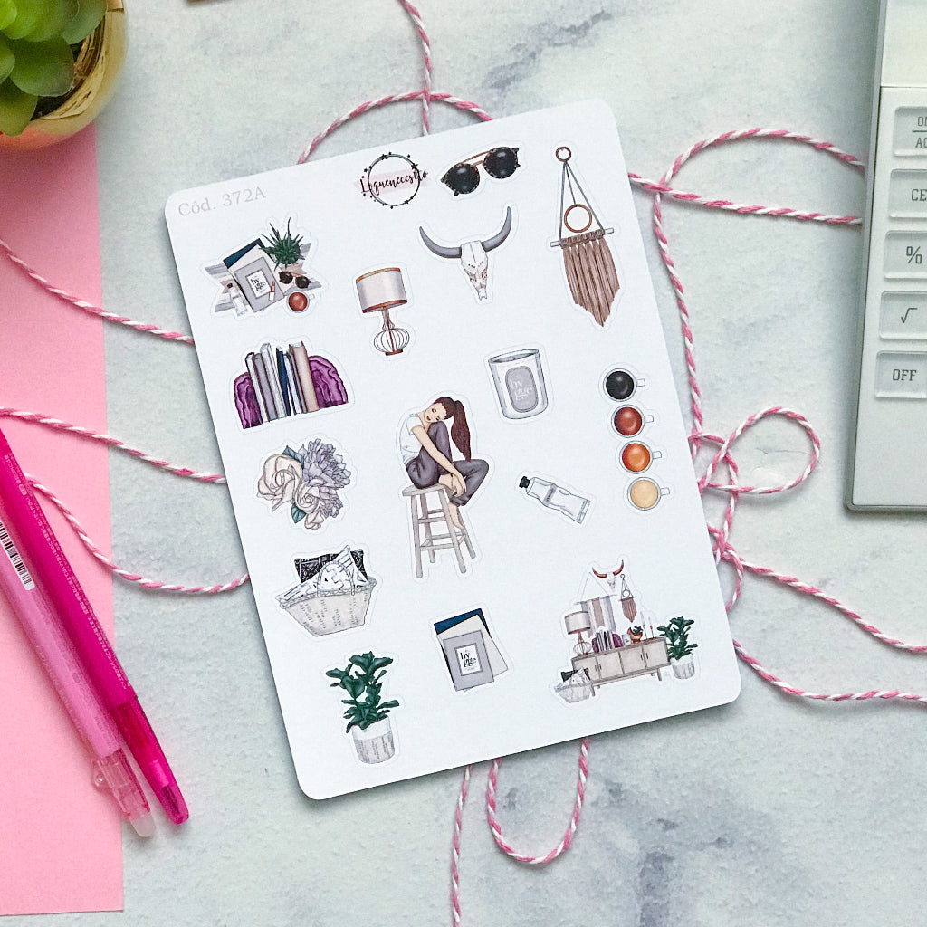 Sticker decorativo hygge 372