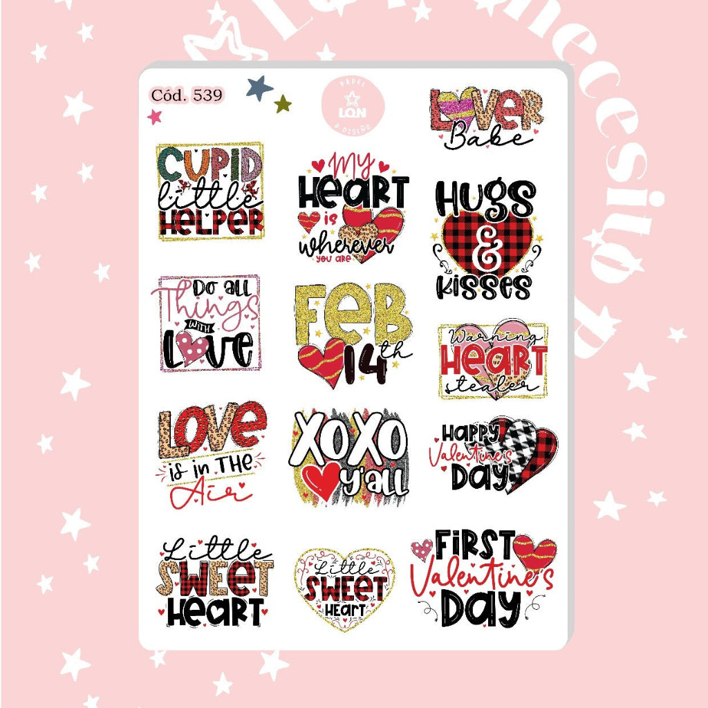Sticker San Valentín 539