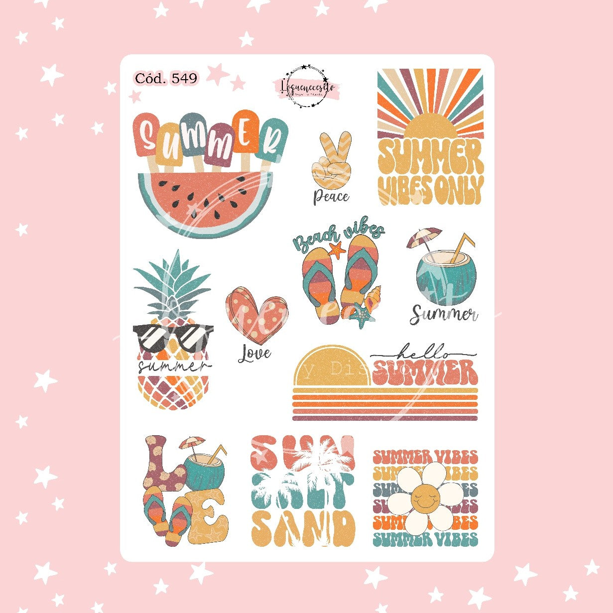 Sticker verano 549
