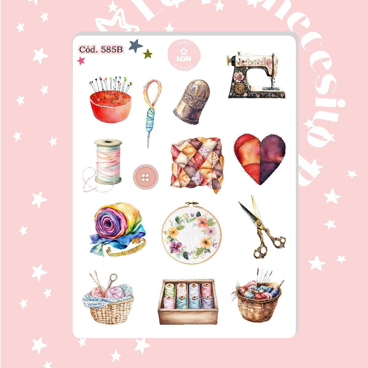 Sticker Costura 585