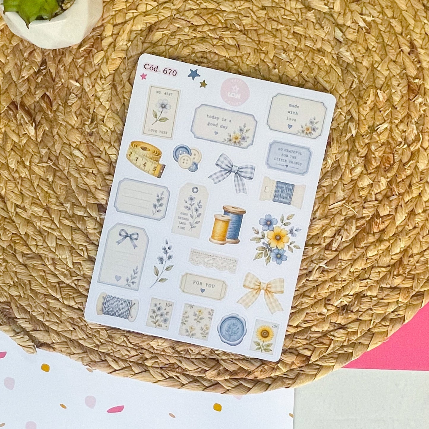 Sticker Decorativo 670