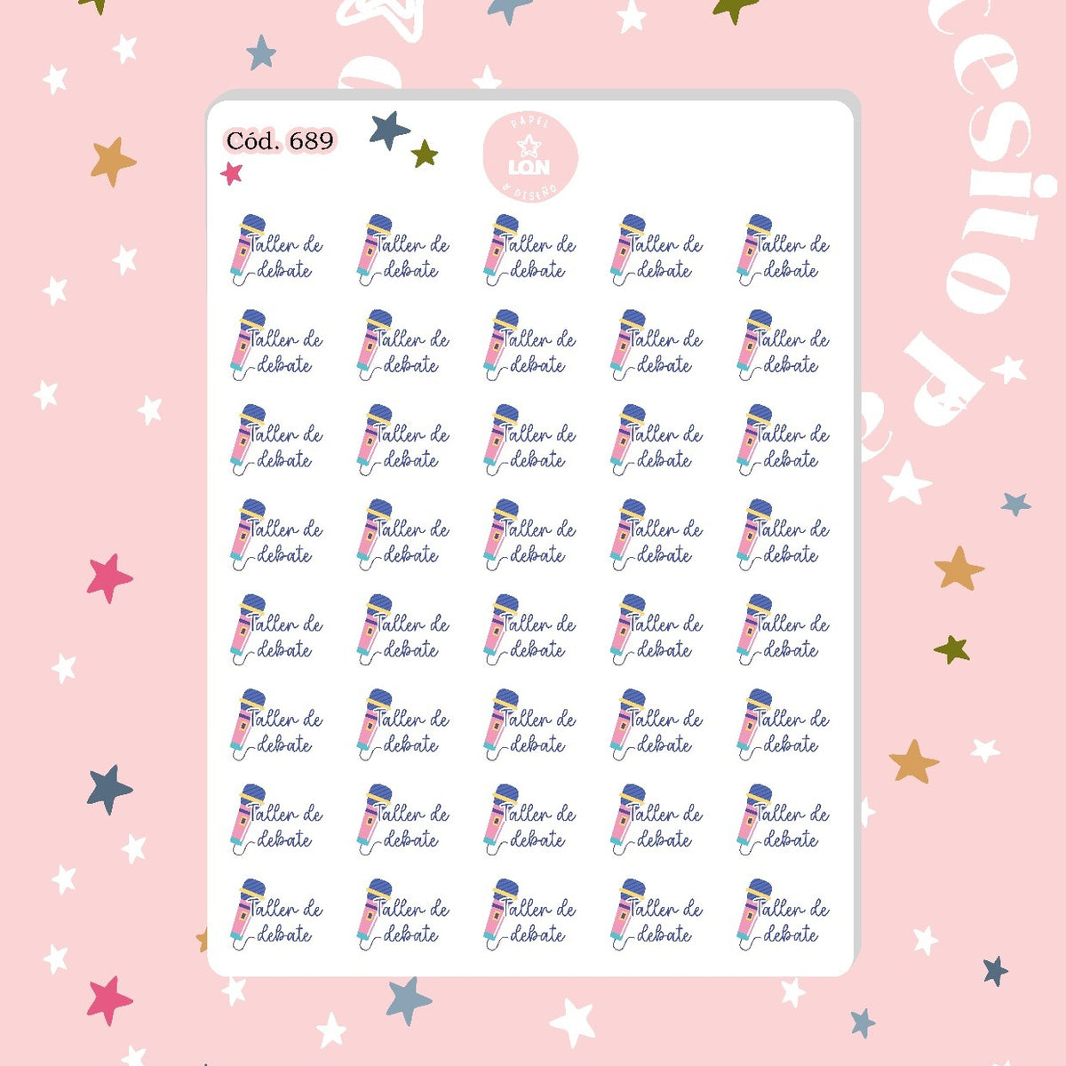 Sticker Taller de debate (docente) 689