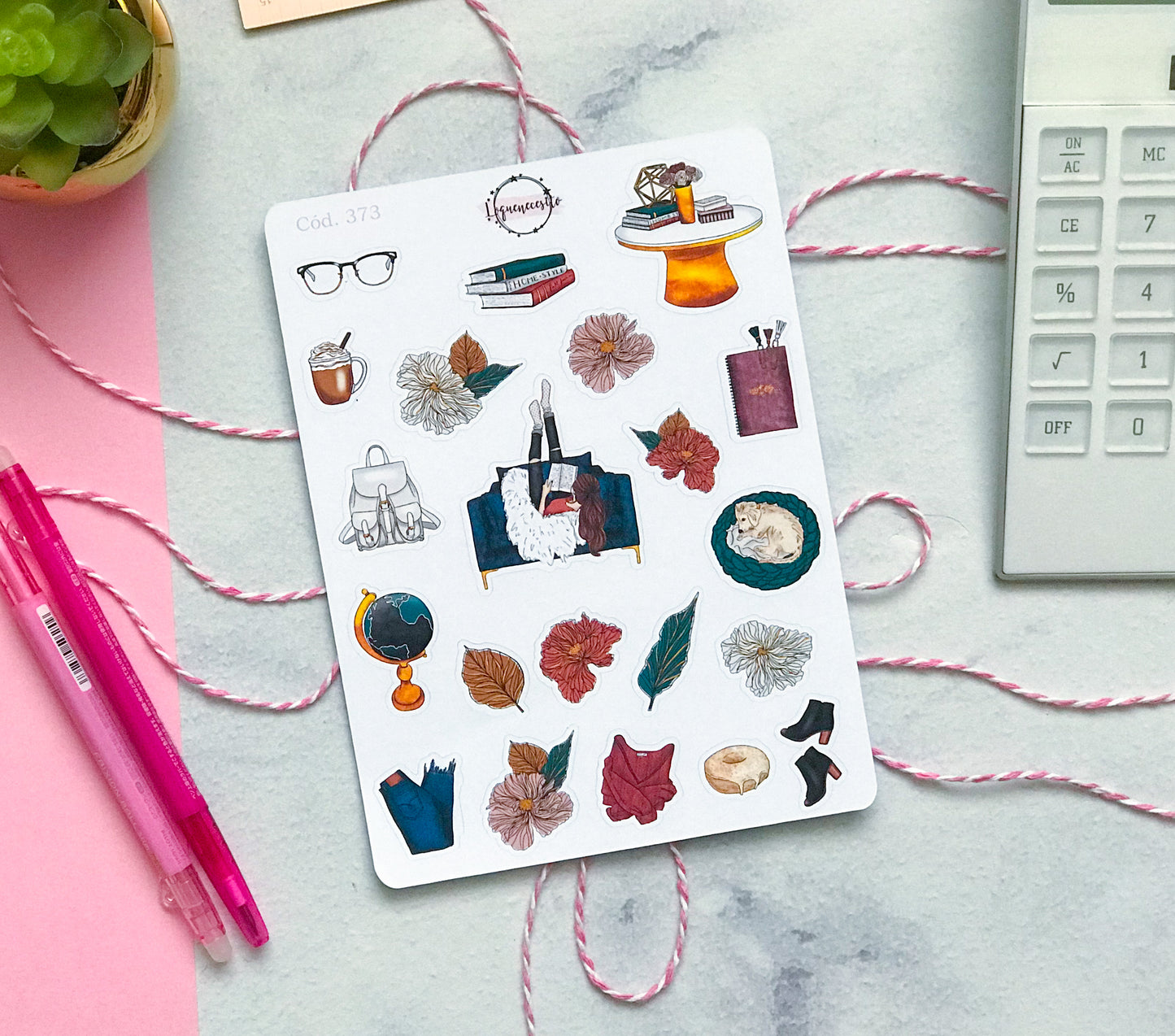 Sticker decorativo invierno 373