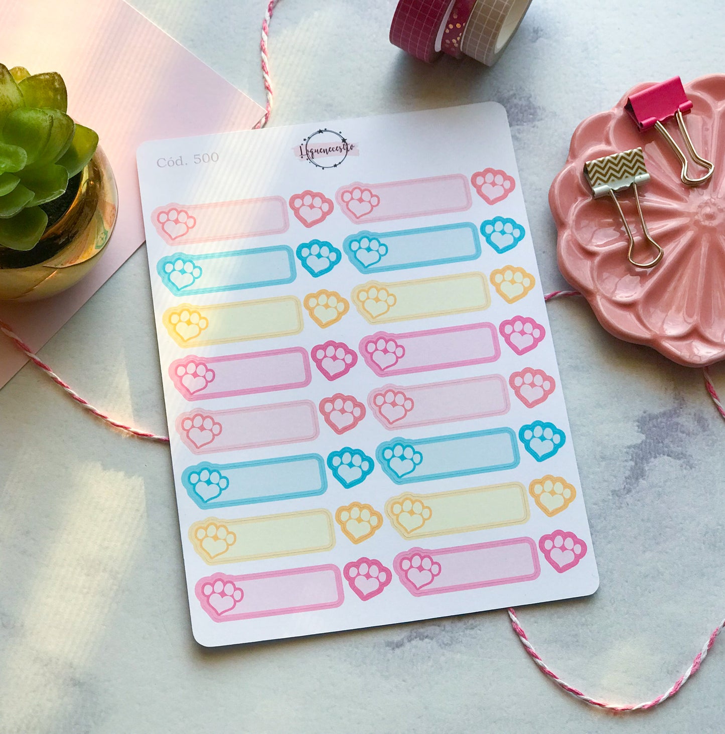 Pack de stickers Mascotas 506/500