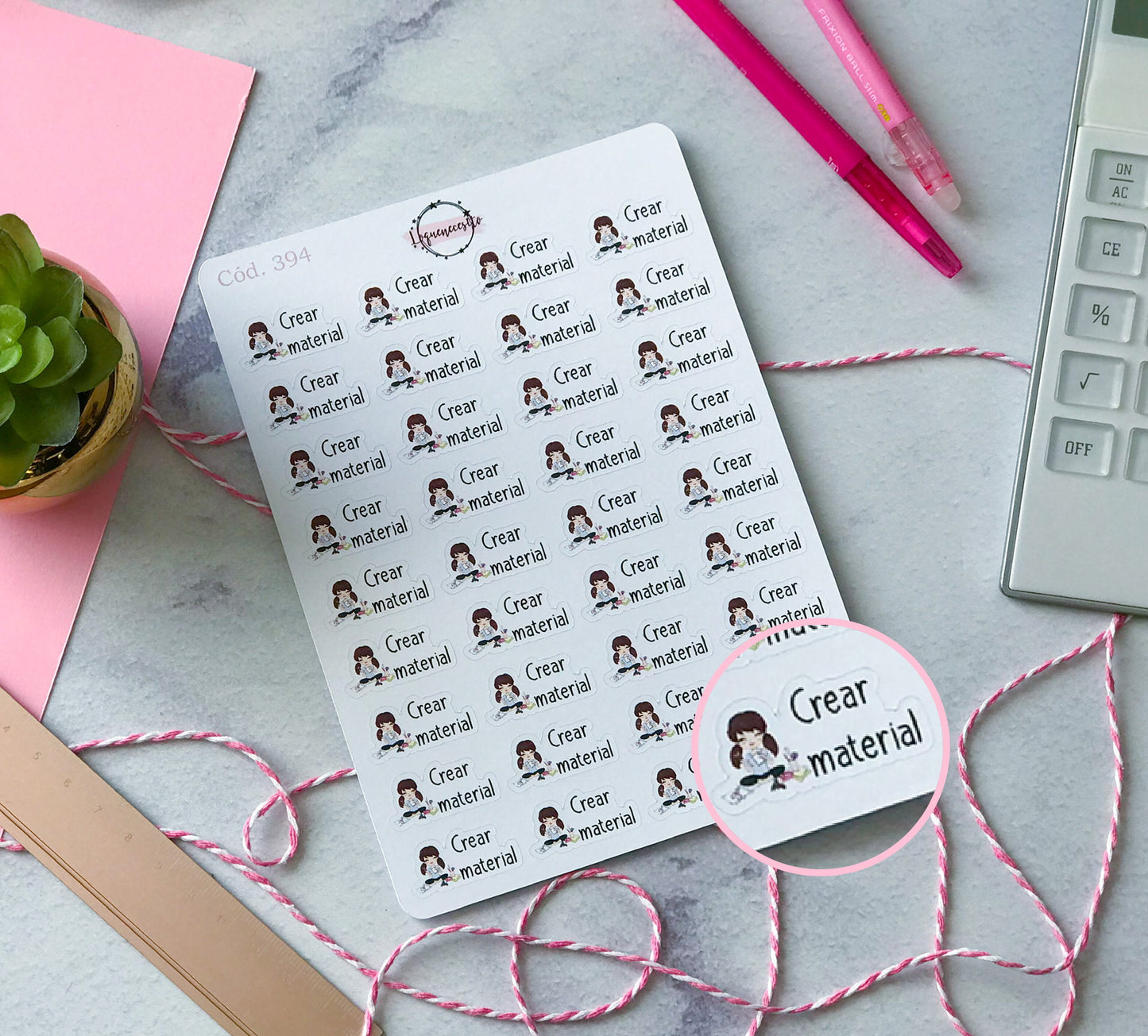 Sticker crear material (docente) 394