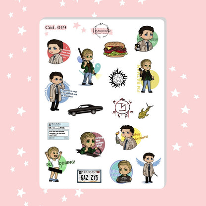 Stickers Supernatural Halloween 019