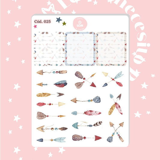 Sticker box flechas 025