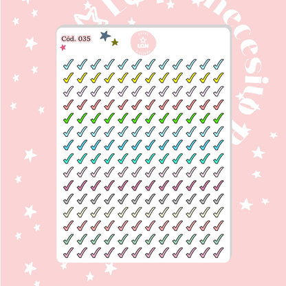 Sticker check 035