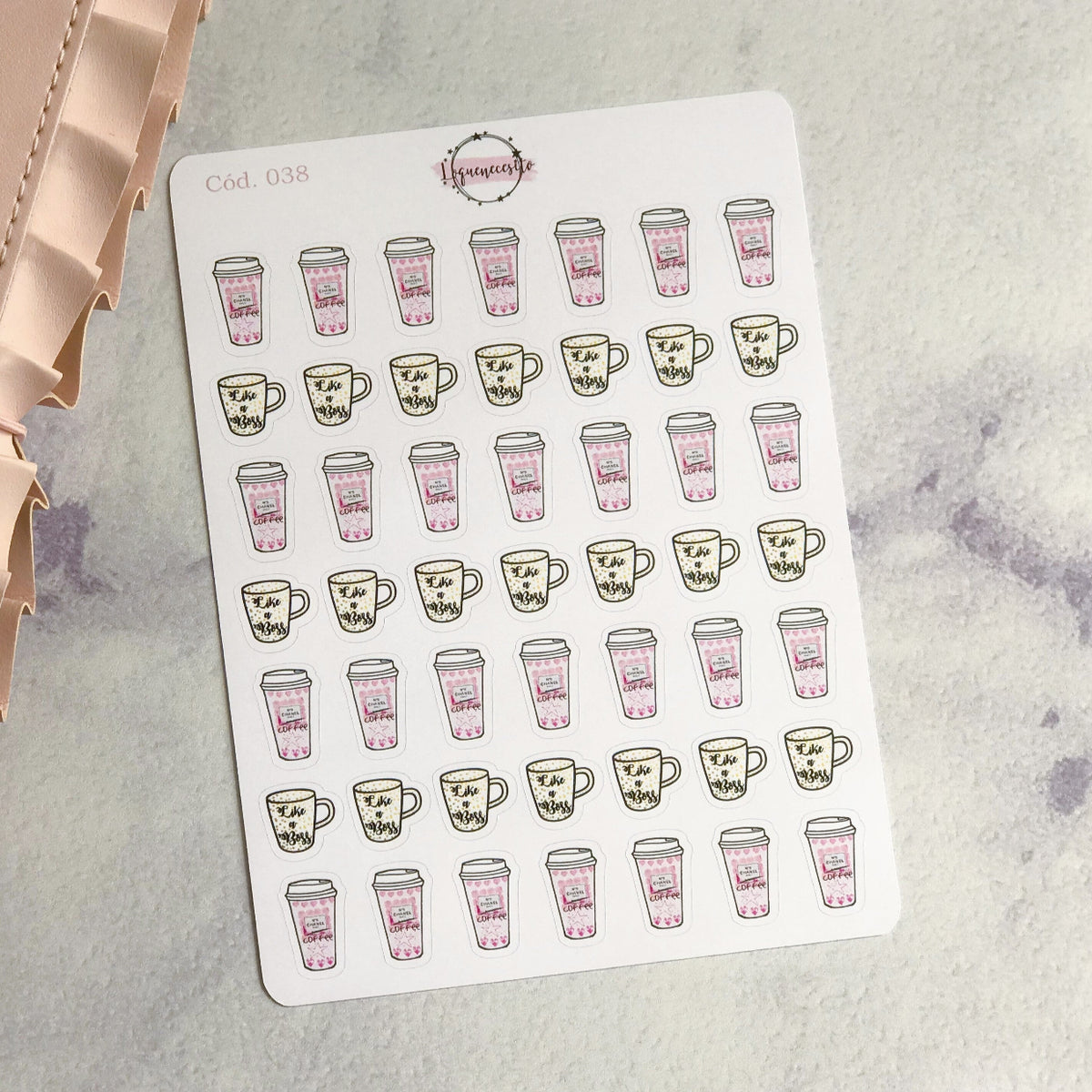 Sticker cafecito 038