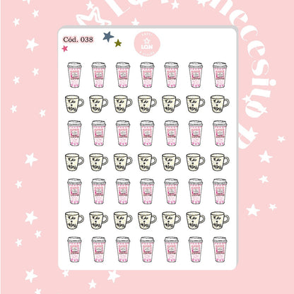 Sticker cafecito 038