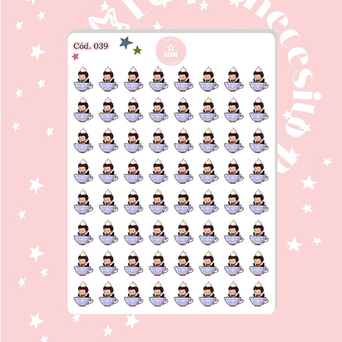 Sticker cafecito castiel  039