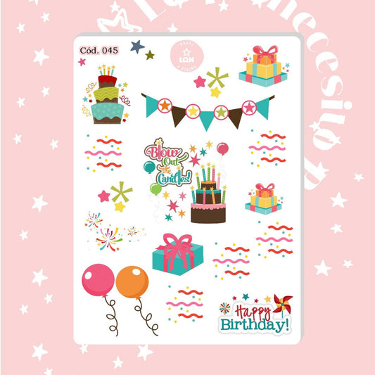 Sticker cumpleaños 045