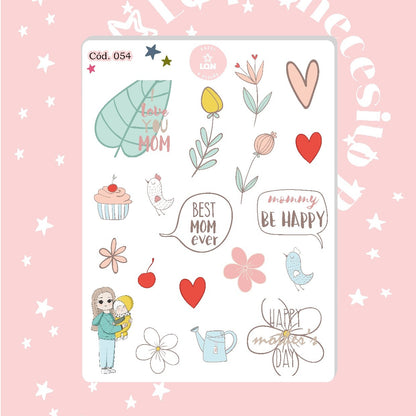 Sticker día de la mamá 054