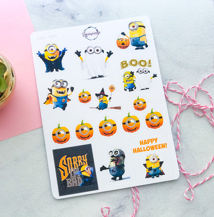 Stickers Minions Halloween 064