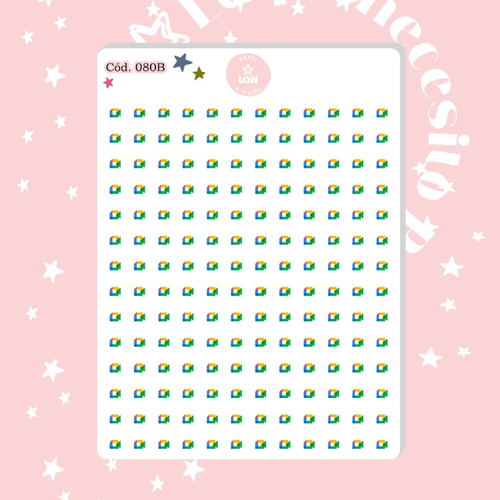 Sticker Google Meet 080