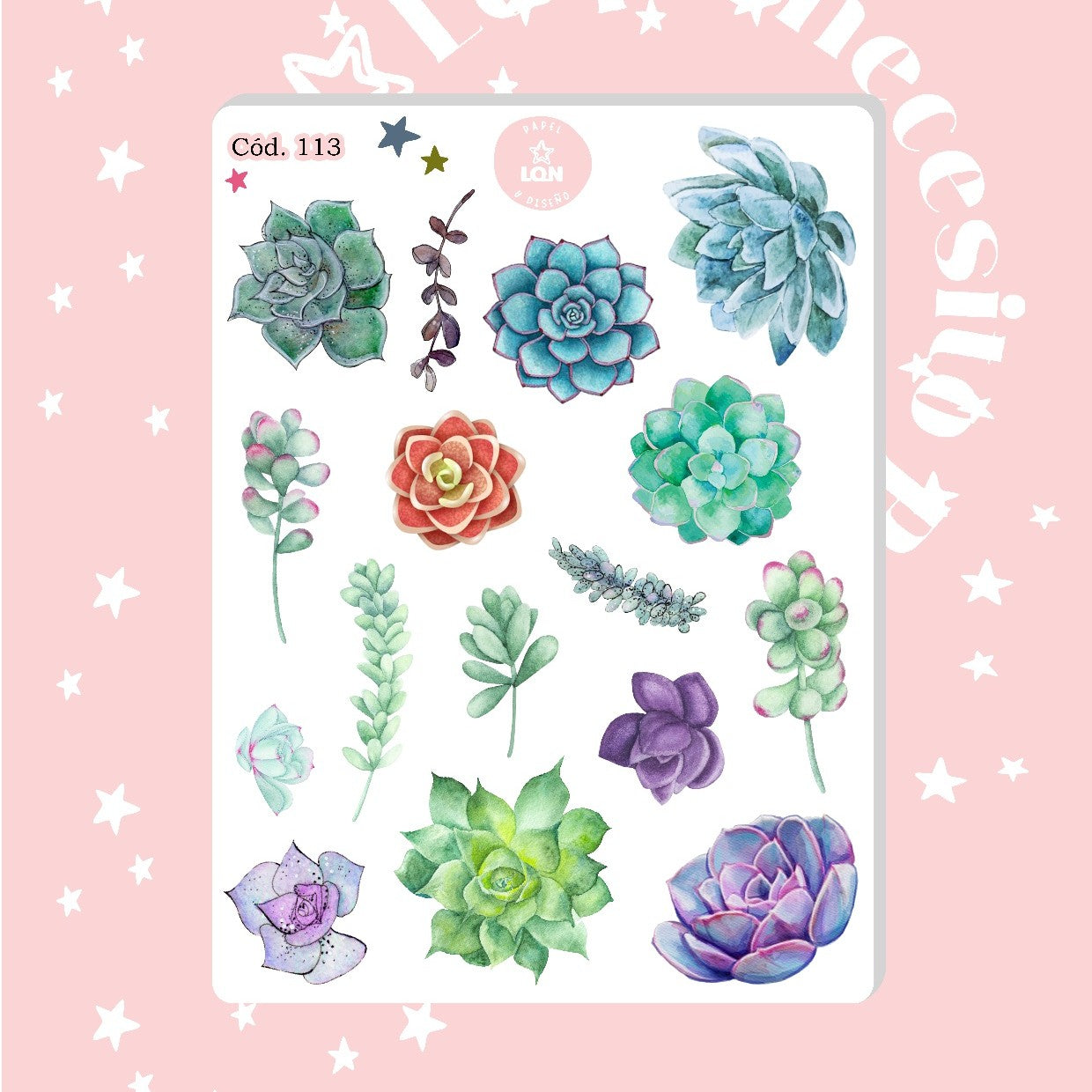 Sticker Cactus 113 289 030