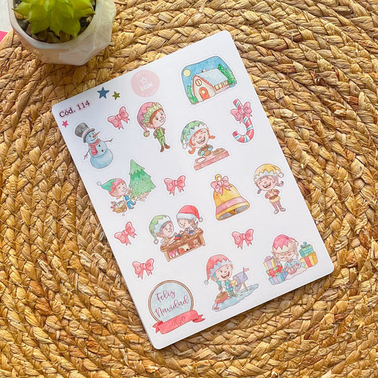 Sticker navidad 114