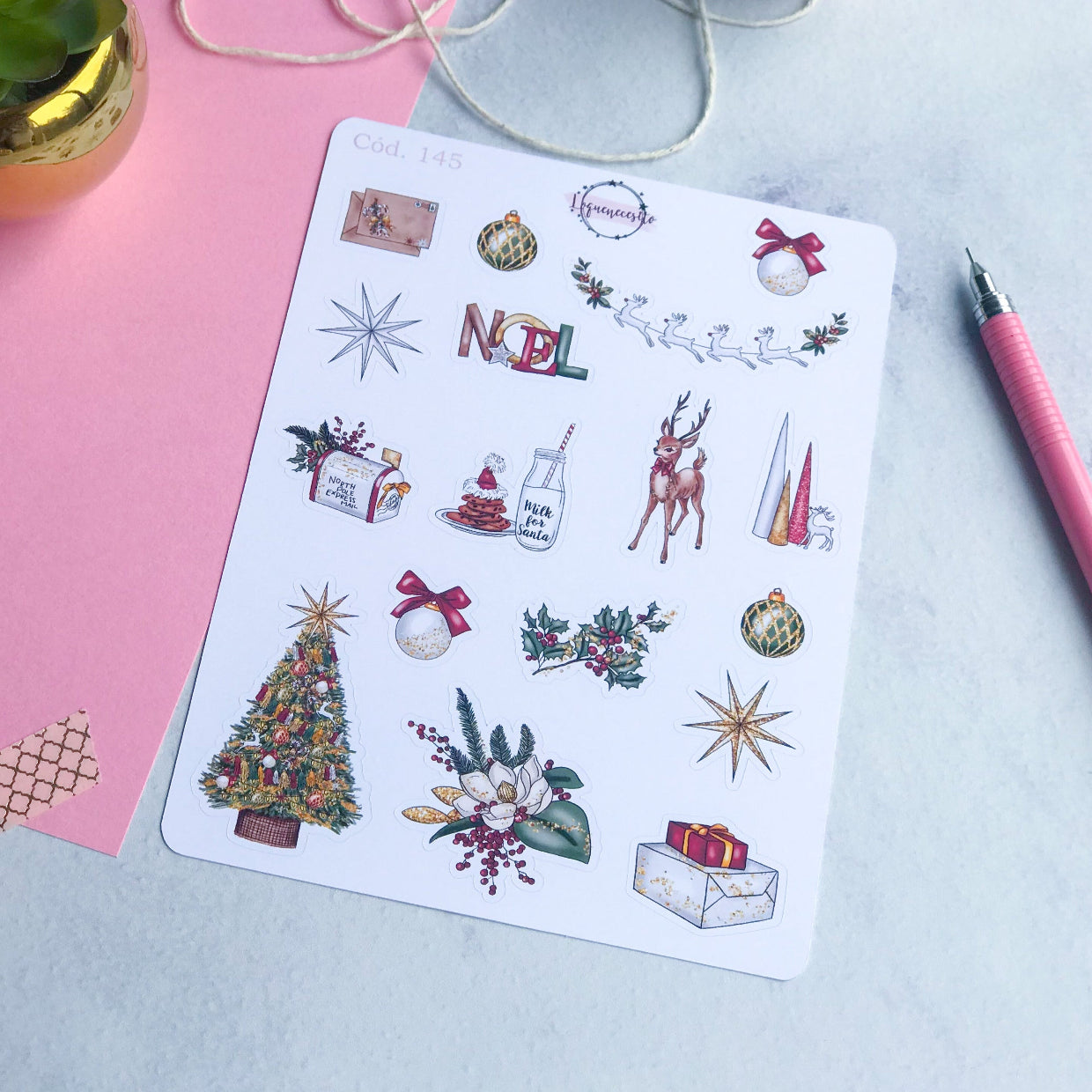 Sticker navidad 145
