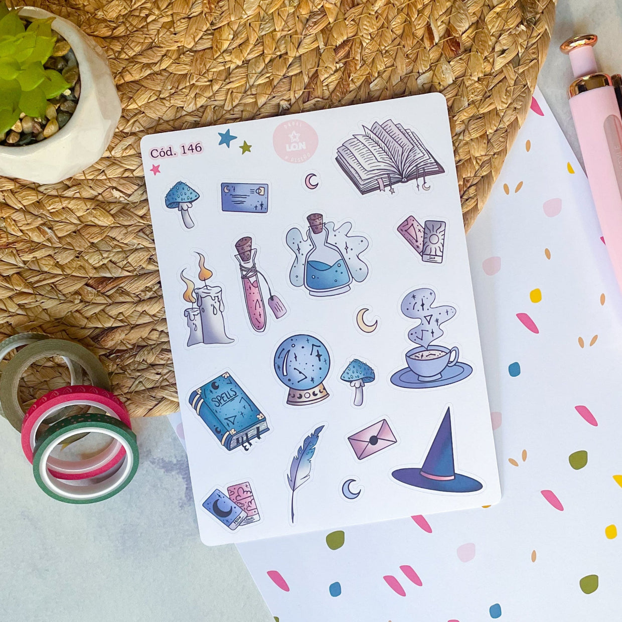Sticker magia halloween 146