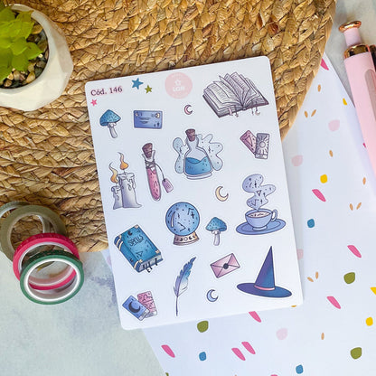 Sticker magia halloween 146