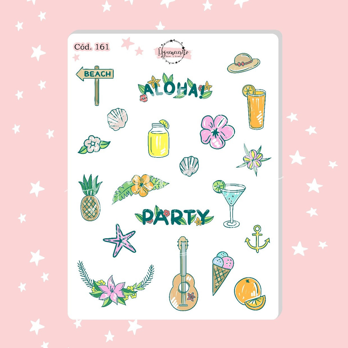 Sticker boho verano 161