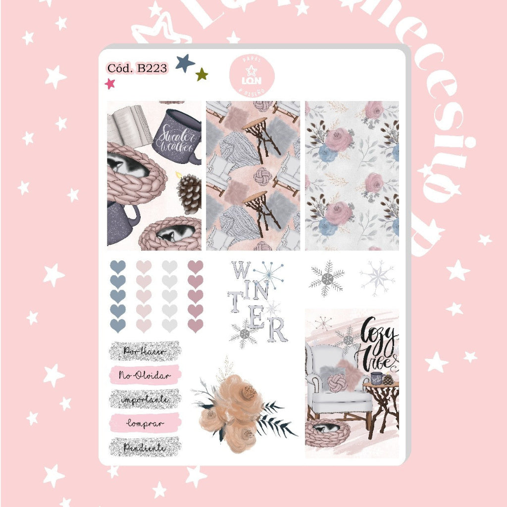 Sticker invierno otoño 223