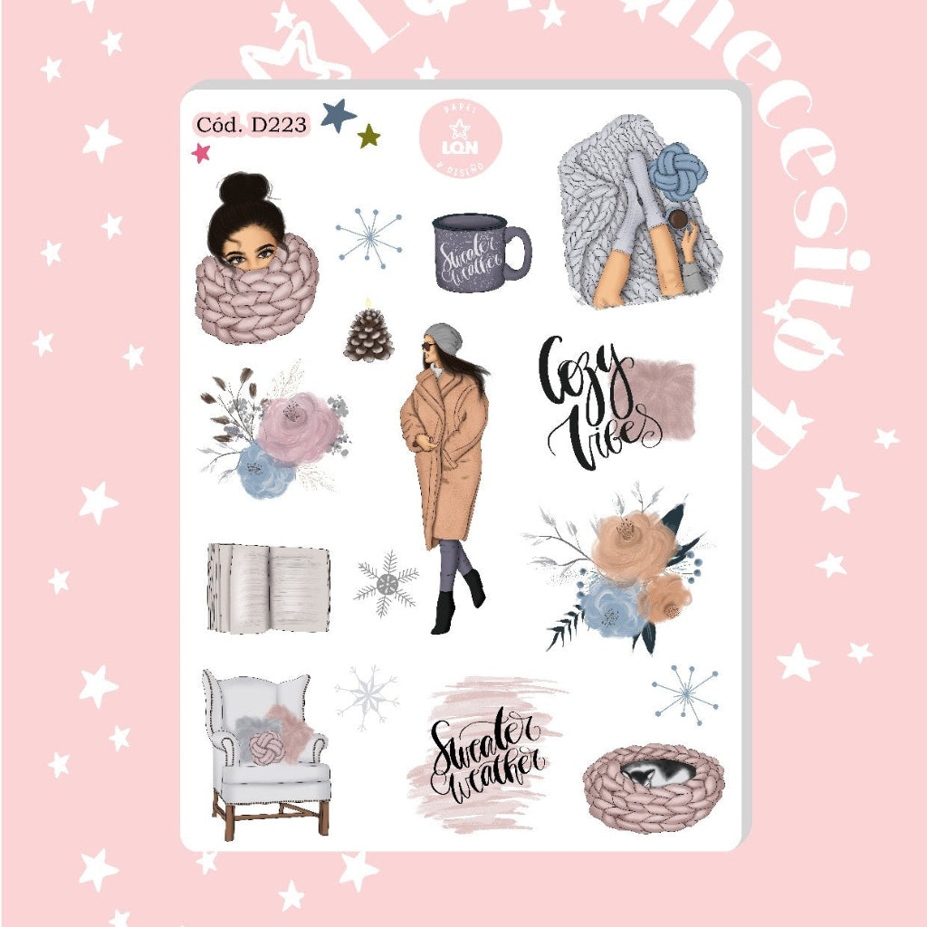 Sticker invierno otoño 223