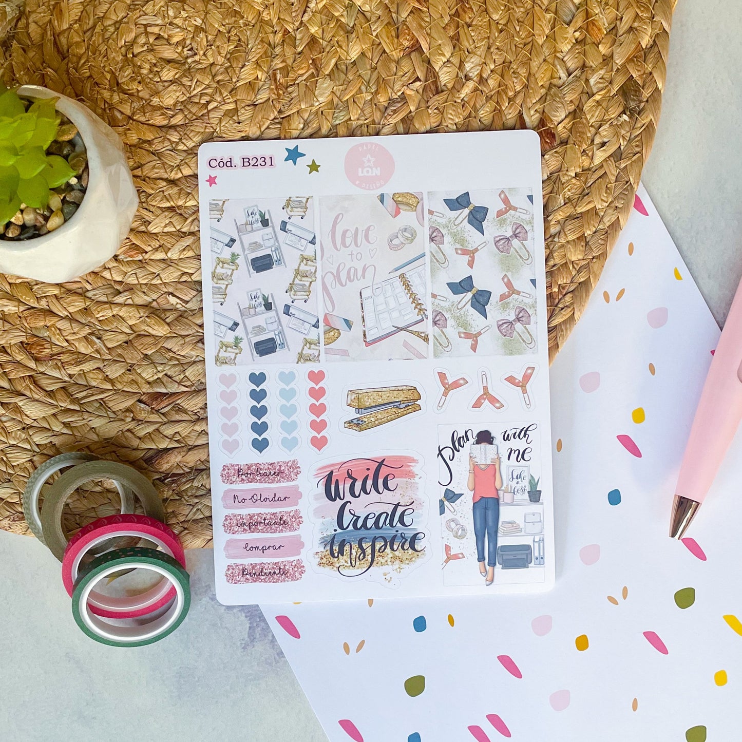 Sticker Planner addict 231