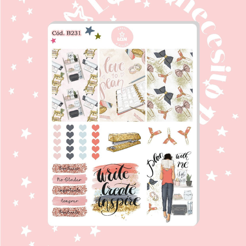 Sticker Planner addict 231