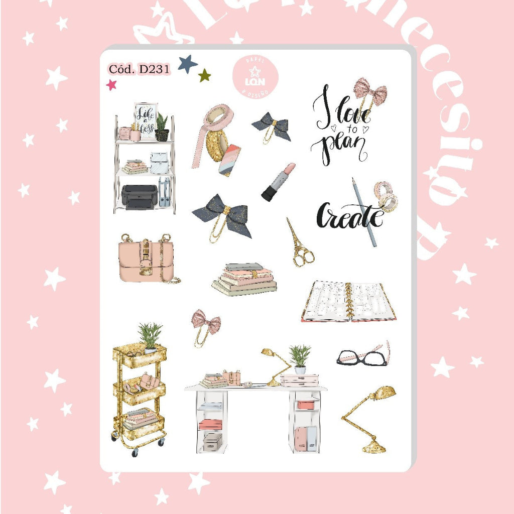 Sticker Planner addict 231