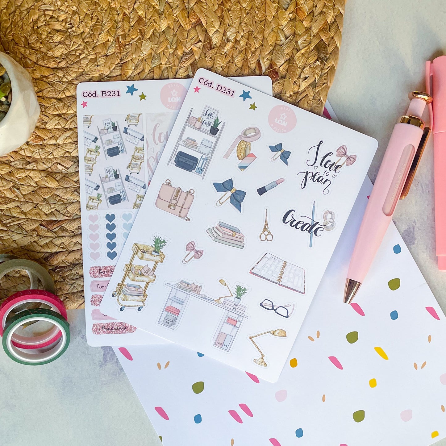 Sticker Planner addict 231