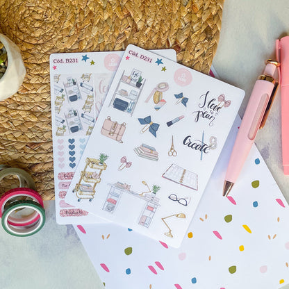 Sticker Planner addict 231