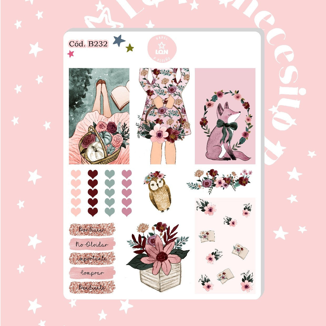 Sticker invierno otoño 232
