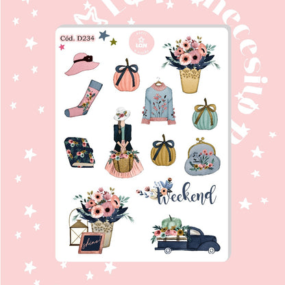 Sticker invierno otoño 234