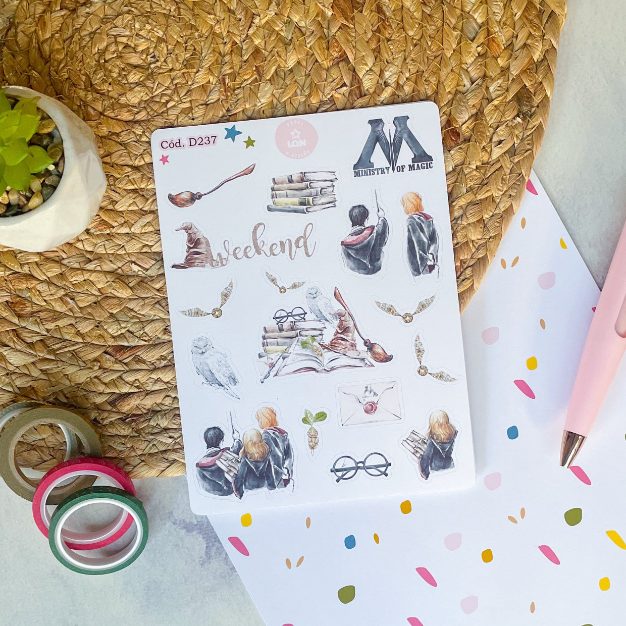 Sticker Harry Potter 237
