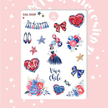 Sticker Fiestas patrias 239