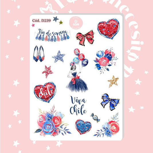 Sticker Fiestas patrias 239