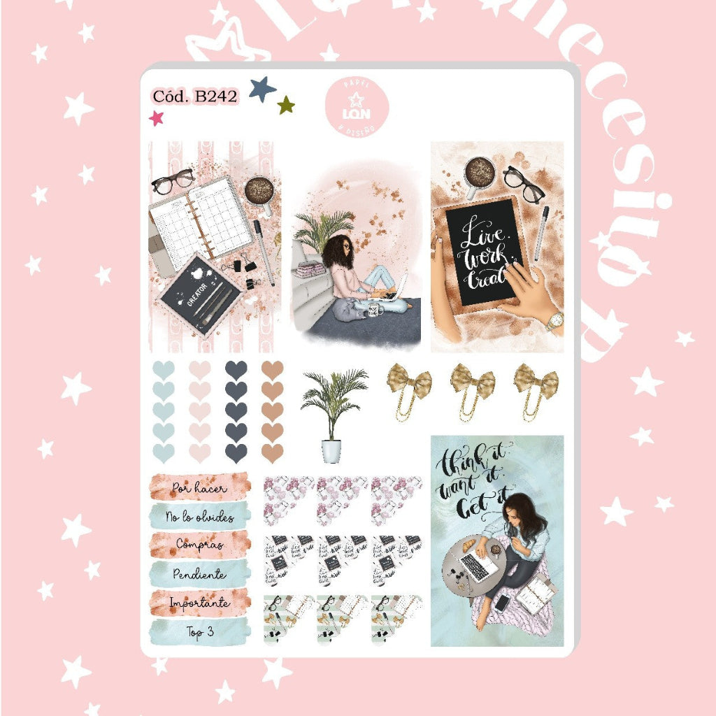 Sticker Planner addict 242