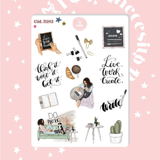 Sticker Planner addict 242