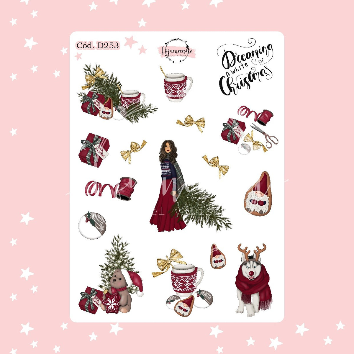 Sticker navidad 253
