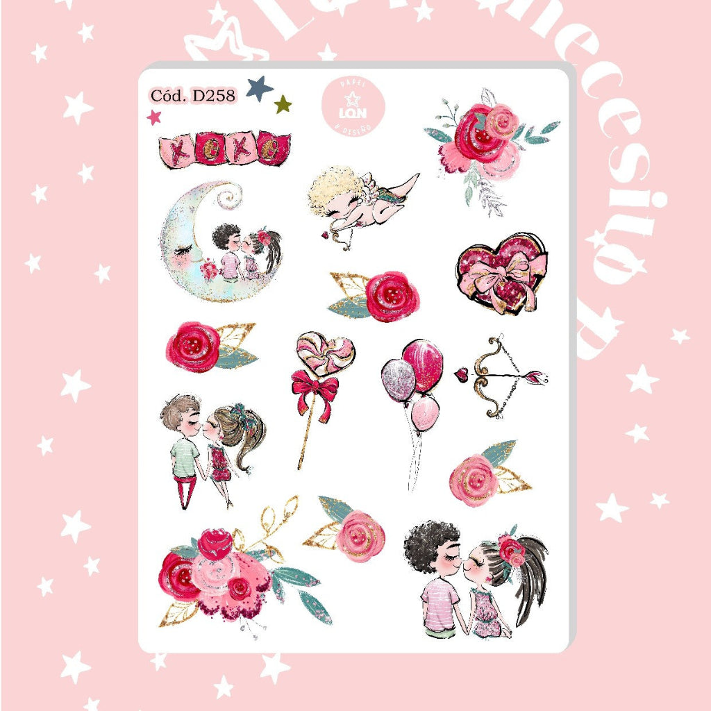 Sticker San Valentin 258